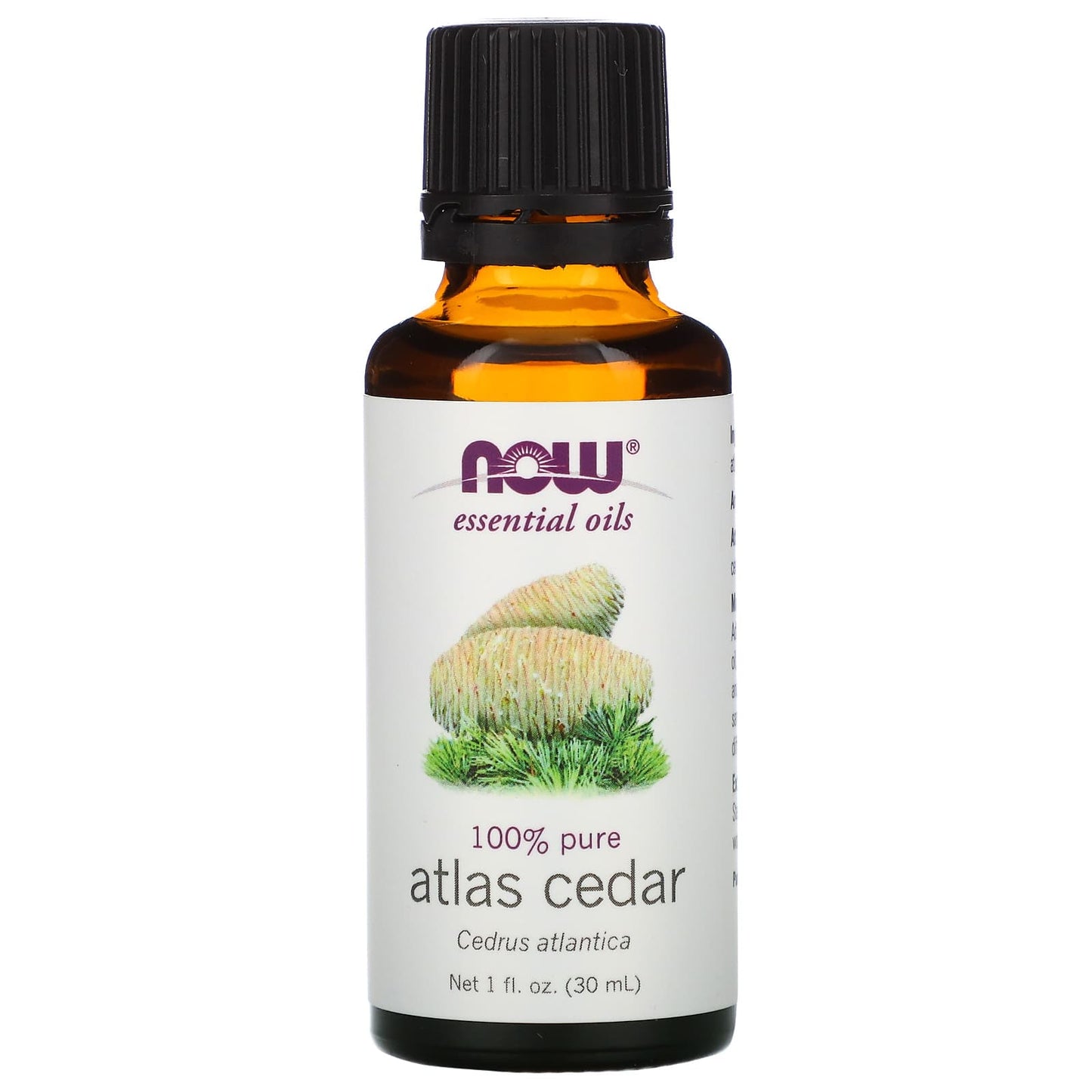 Now Foods, Atlas Ceder Oil Pure, 1 Fl. Oz UPC 733739075260 | HiLife Vitamins