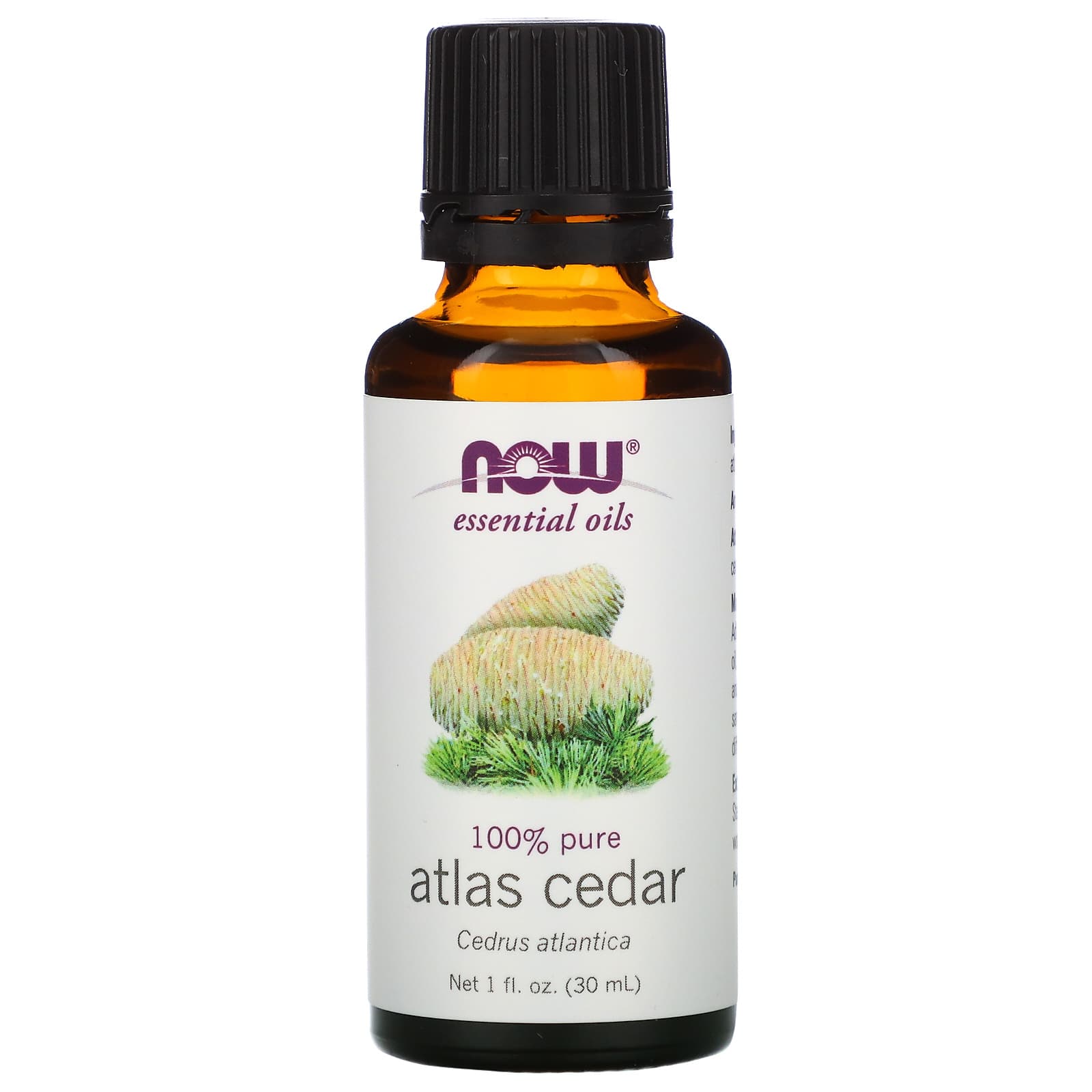 Now Foods, Atlas Ceder Oil Pure, 1 Fl. Oz UPC 733739075260 | HiLife Vitamins