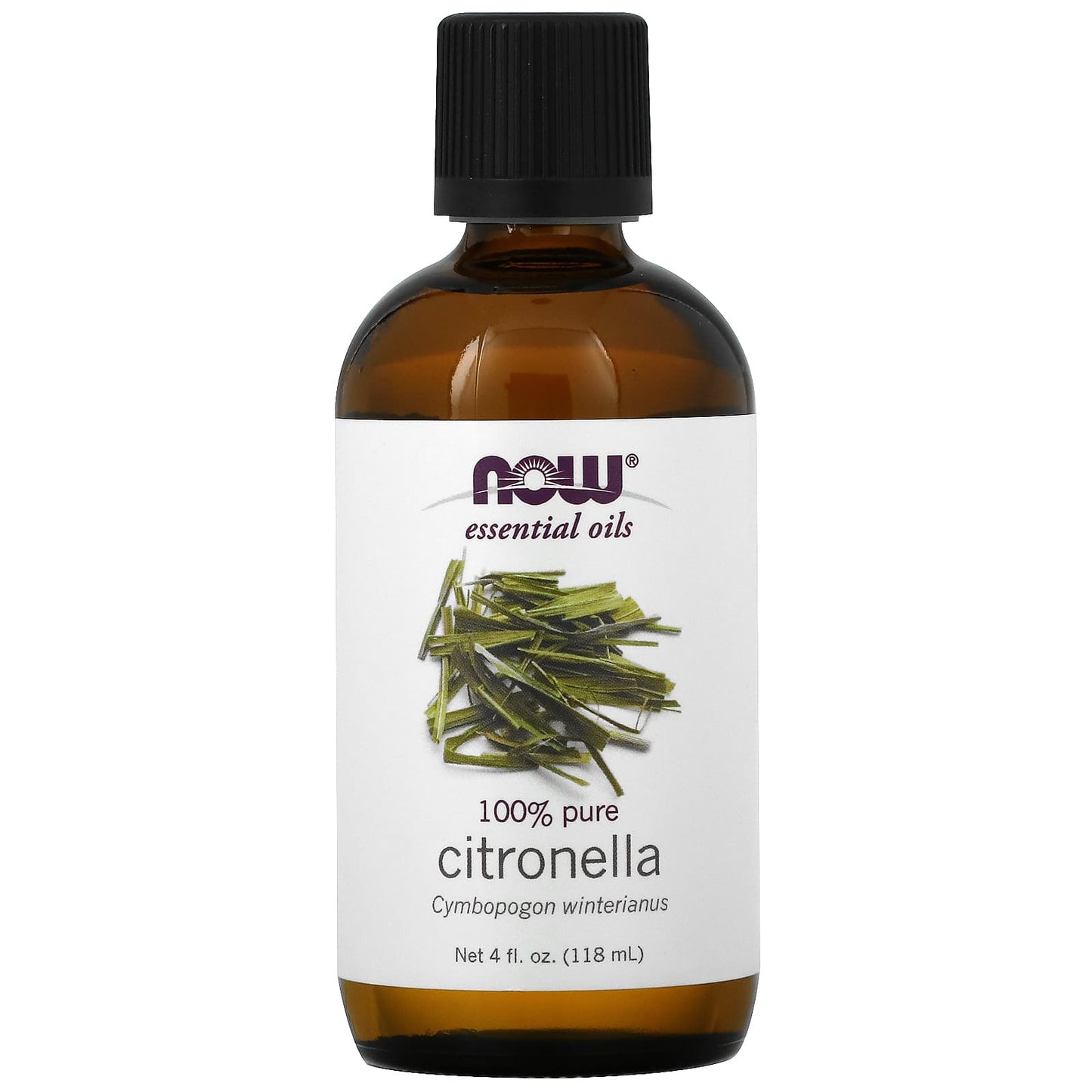 Now Foods, Citronella Oil, 4 OZ oil UPC 733739075369 | HiLife Vitamins