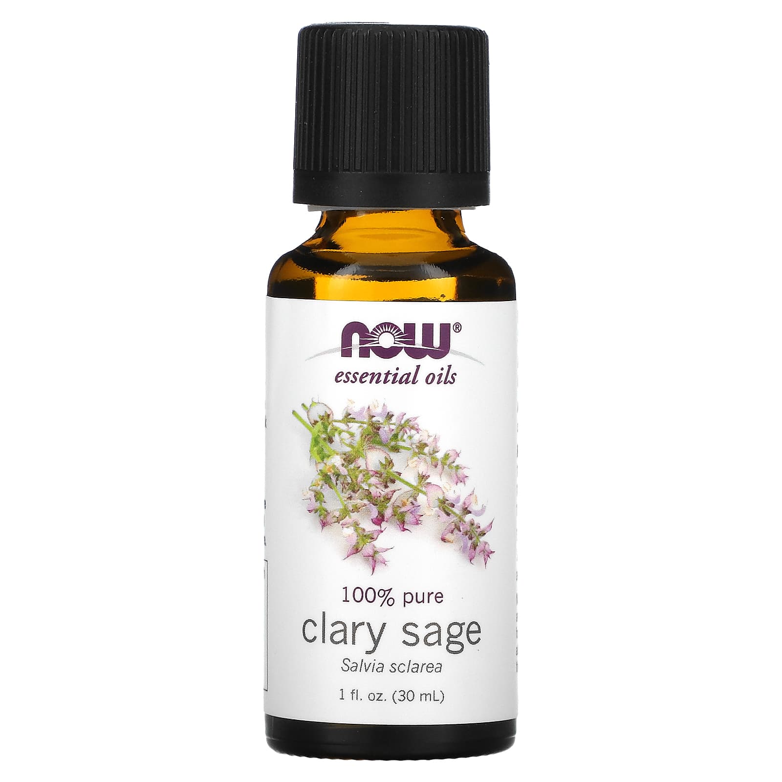 Now Foods, Clary Sage Oil, 1 Fl. Oz UPC 733739075383 | HiLife Vitamins