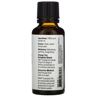 Now Foods, Orange Oil, 1 Fl Oz UPC 733739075703 | HiLife Vitamins