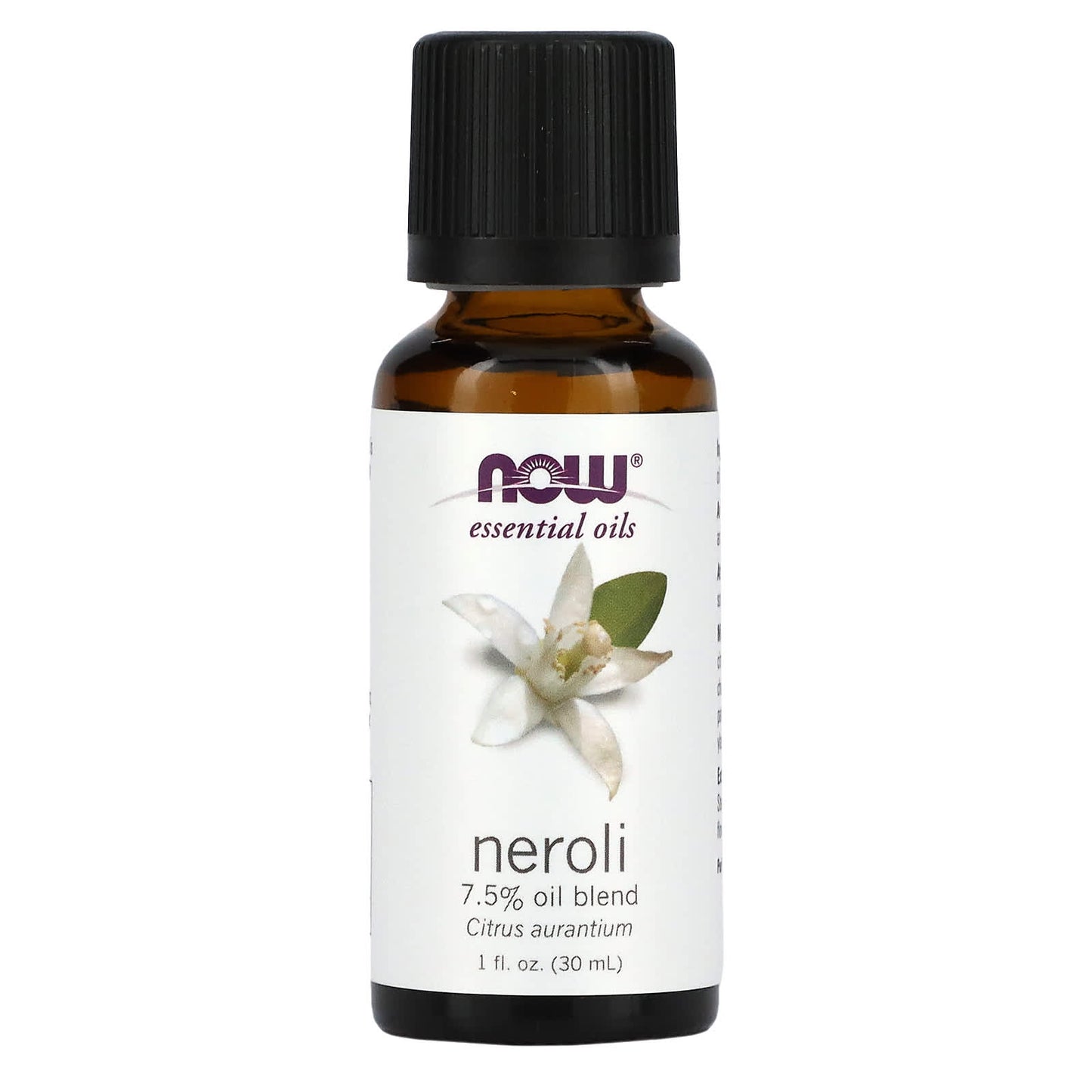 Now Foods, Neroli Oil 7.5%, 1 Fl. Oz UPC 733739075765 | HiLife Vitamins