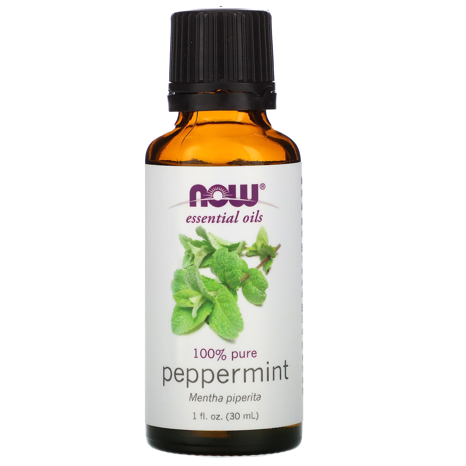 Now Foods, Peppermint Oil, 1 Fl Oz UPC 733739075857 | HiLife Vitamins