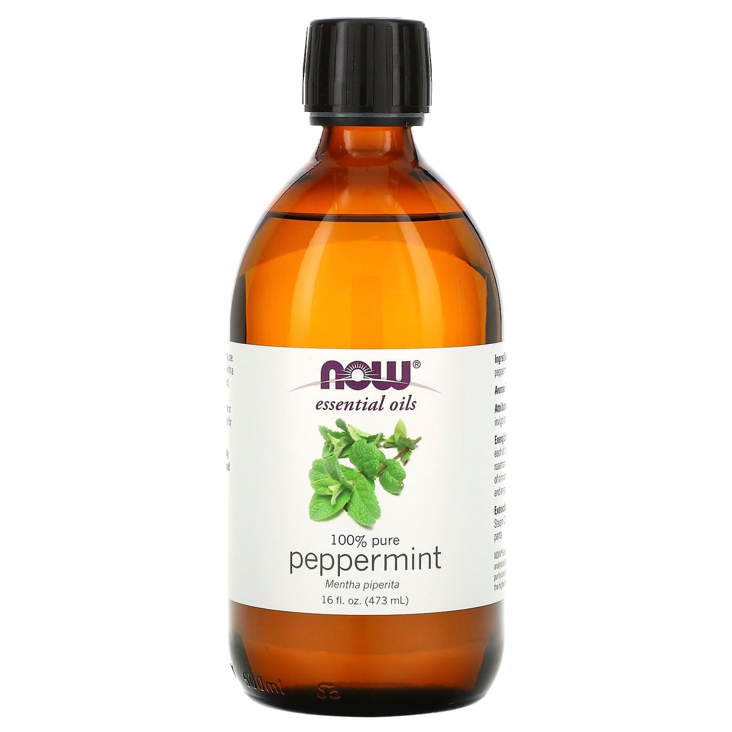 Now Foods, Peppermint Oil, 16 OZ oil UPC 733739075918 | HiLife Vitamins