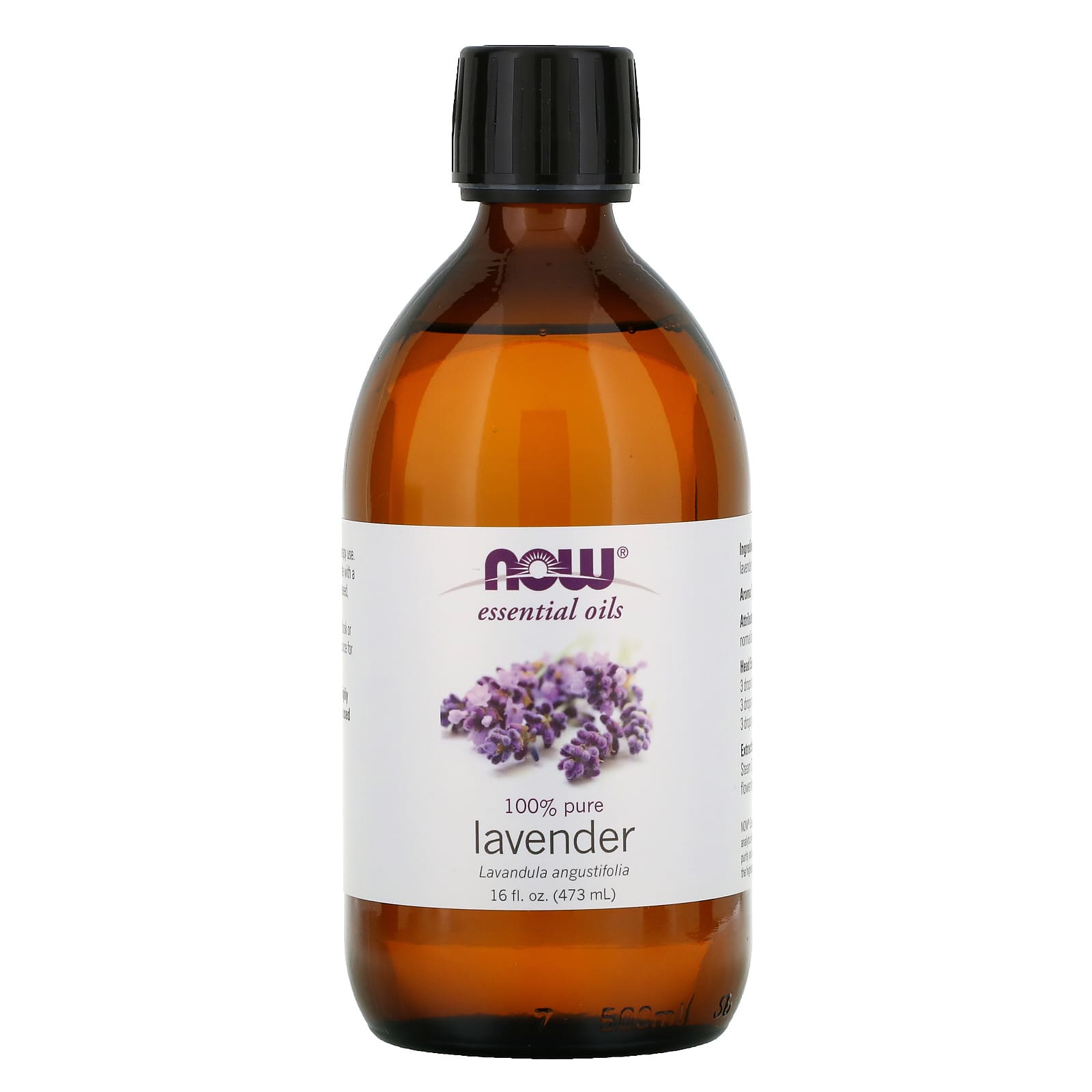 Now Foods, Lavender Oil, 16 OZ oil UPC 733739075932 | HiLife Vitamins