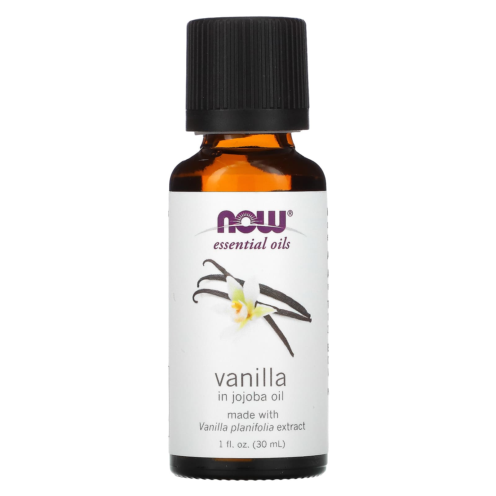 Now Foods, Natural Vanilla Blend, 1 Fl. Oz UPC 733739075963 | HiLife Vitamins