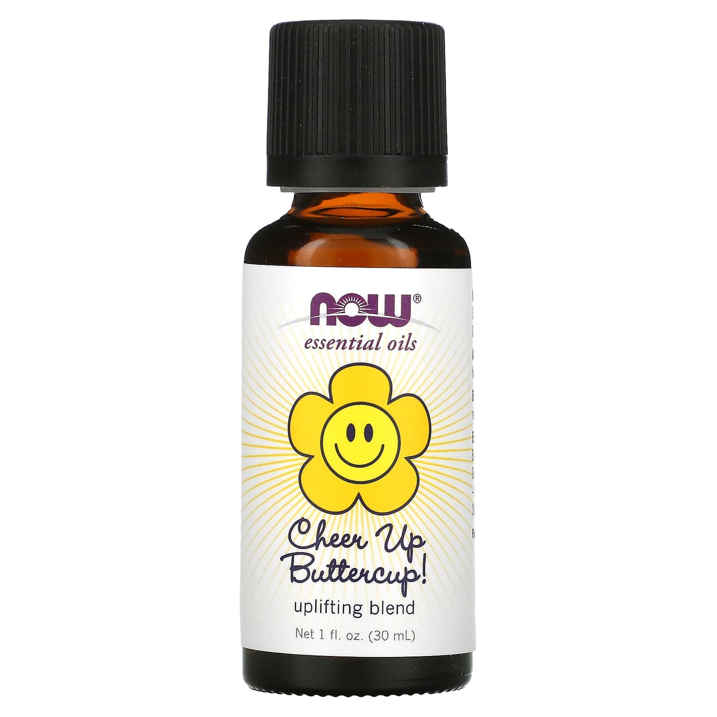 Now Foods, Cheer Up Buttercup/Uplifting Oil Blend, 1 Fl. Oz UPC 733739076045 | HiLife Vitamins