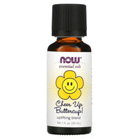 Now Foods, Cheer Up Buttercup/Uplifting Oil Blend, 1 Fl. Oz UPC 733739076045 | HiLife Vitamins