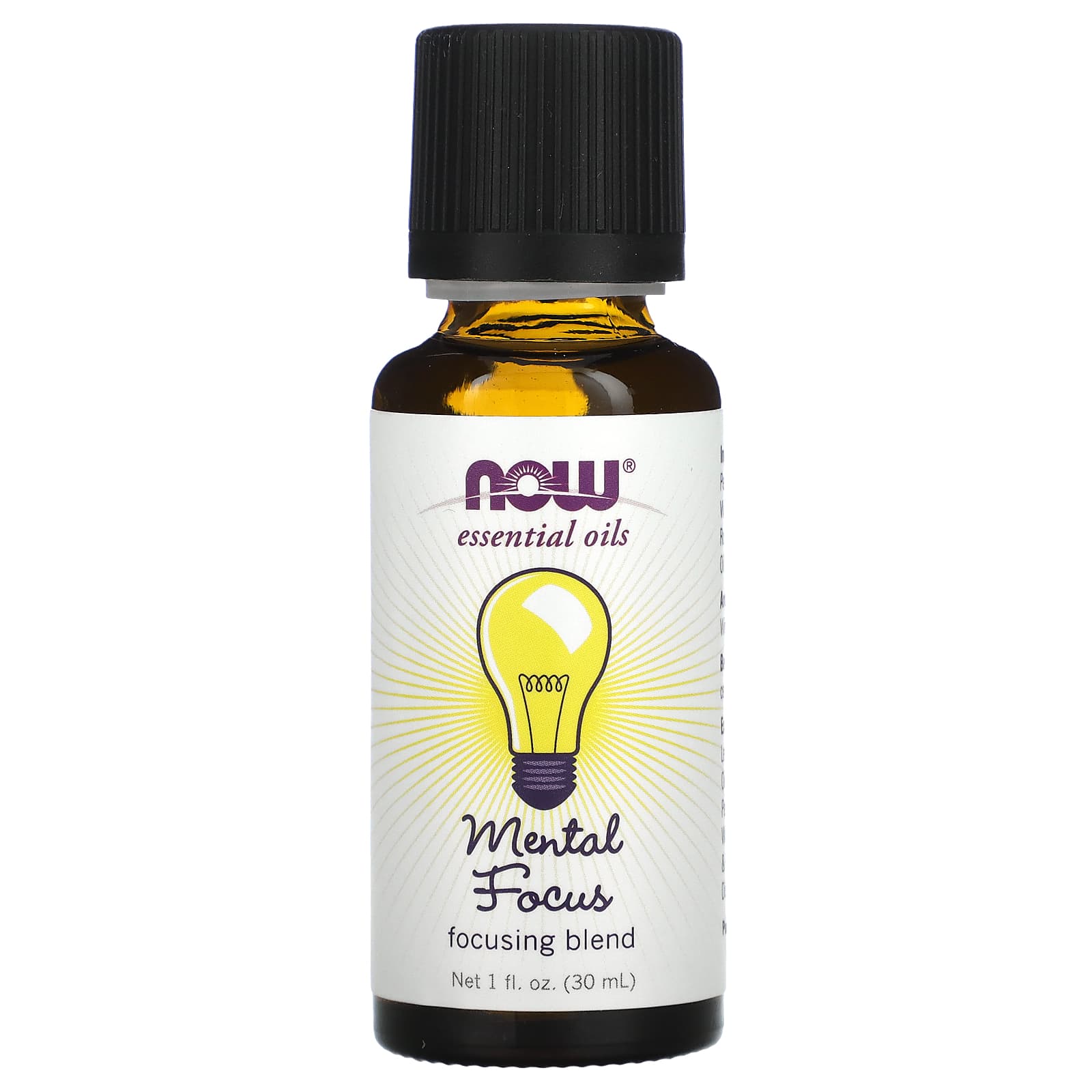 Now Foods, Mental Focus/Focusing Oil Blend, 1 Fl. Oz UPC 733739076069 | HiLife Vitamins