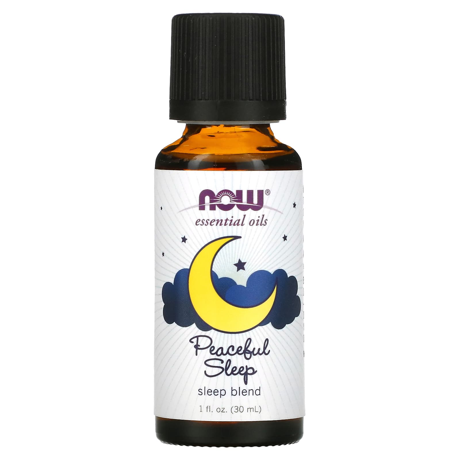 Now Foods, Peaceful Sleep Oil Blend, 1 Fl. Oz UPC 733739076076 | HiLife Vitamins