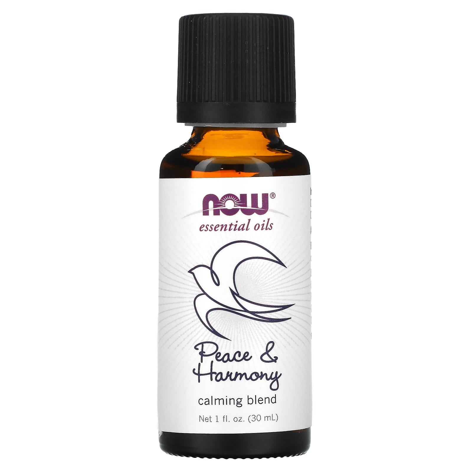 Now Foods, Peace & Harmony/Calming Oil Blend, 1 Fl. Oz - 733739076083 | Hilife Vitamins