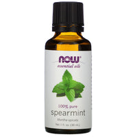 Now Foods, Spearmint Oil, 1 FL Oz UPC 733739076205 | HiLife Vitamins