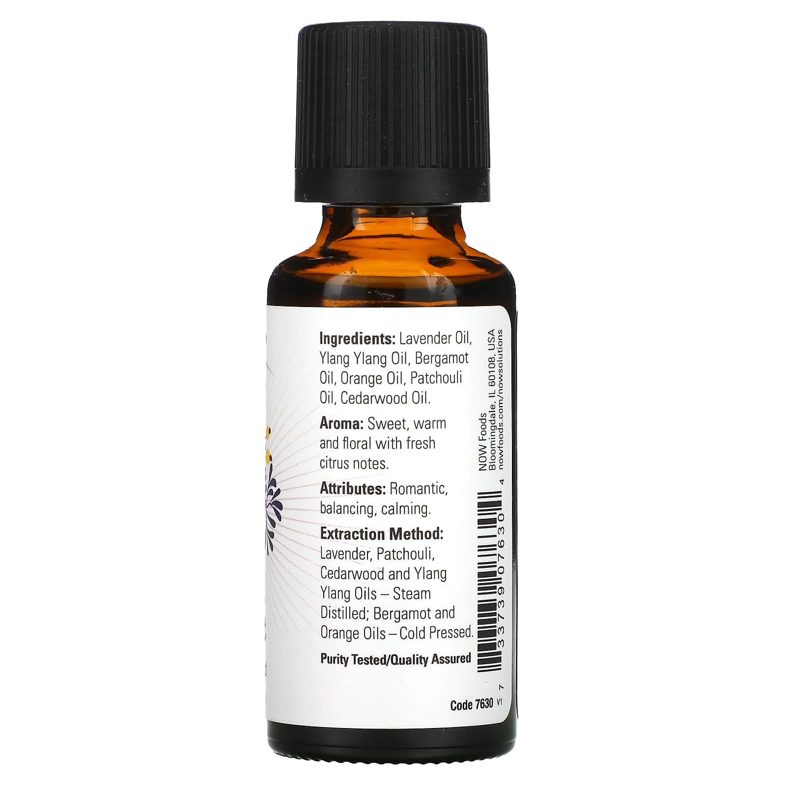 Now Foods, Bottled Bouquet Oil Blend, 1 Fl. Oz UPC 733739076304 | HiLife Vitamins