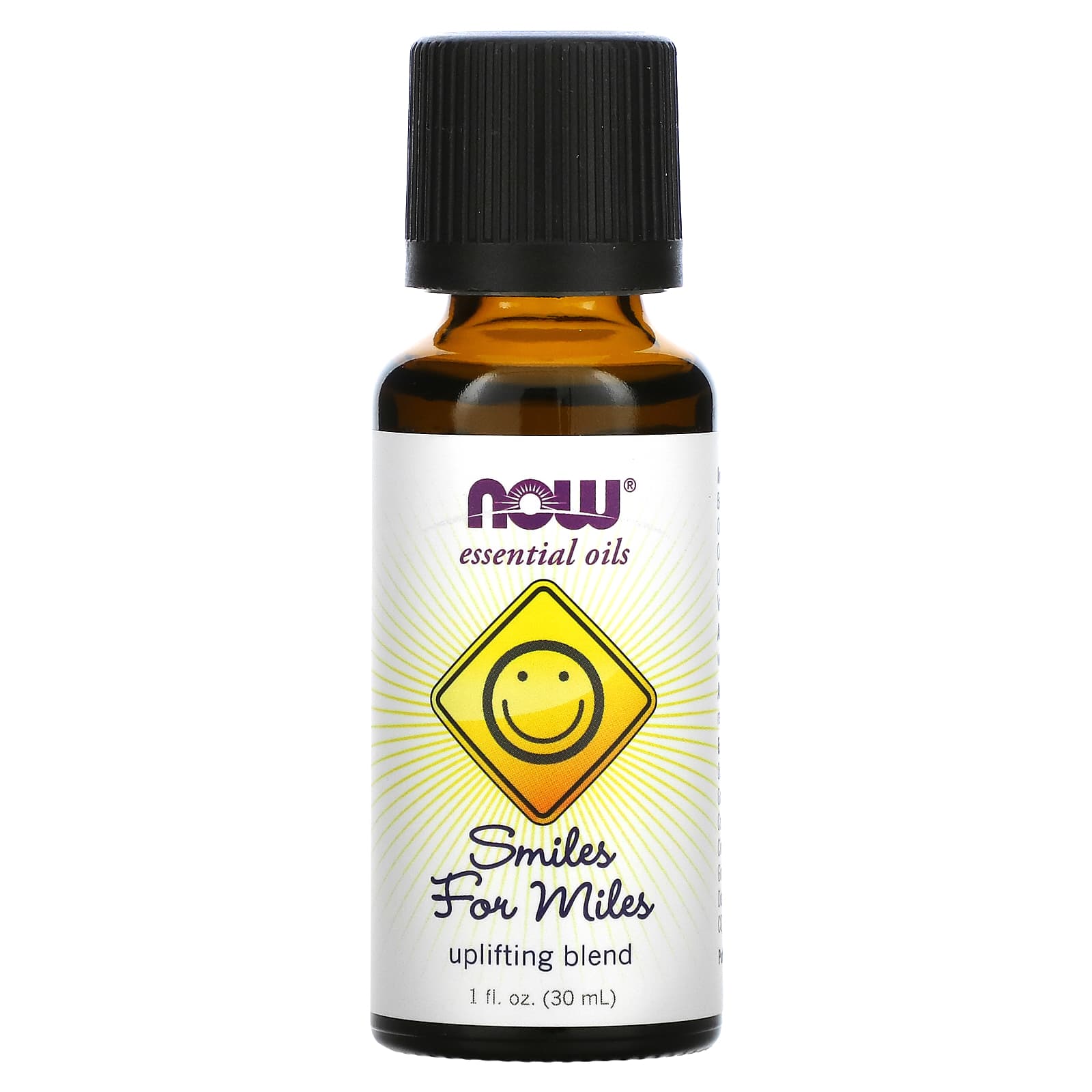 Now Foods, Smiles For Miles Oil Blend, 1 Fl. Oz - 733739076335 | Hilife Vitamins