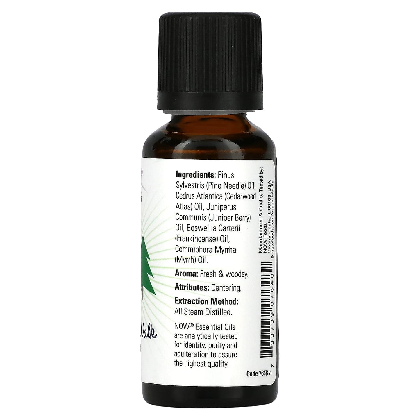 Now Foods, WOODLAND WALK OIL BLEND, 1 OZ UPC 733739076489 | HiLife Vitamins