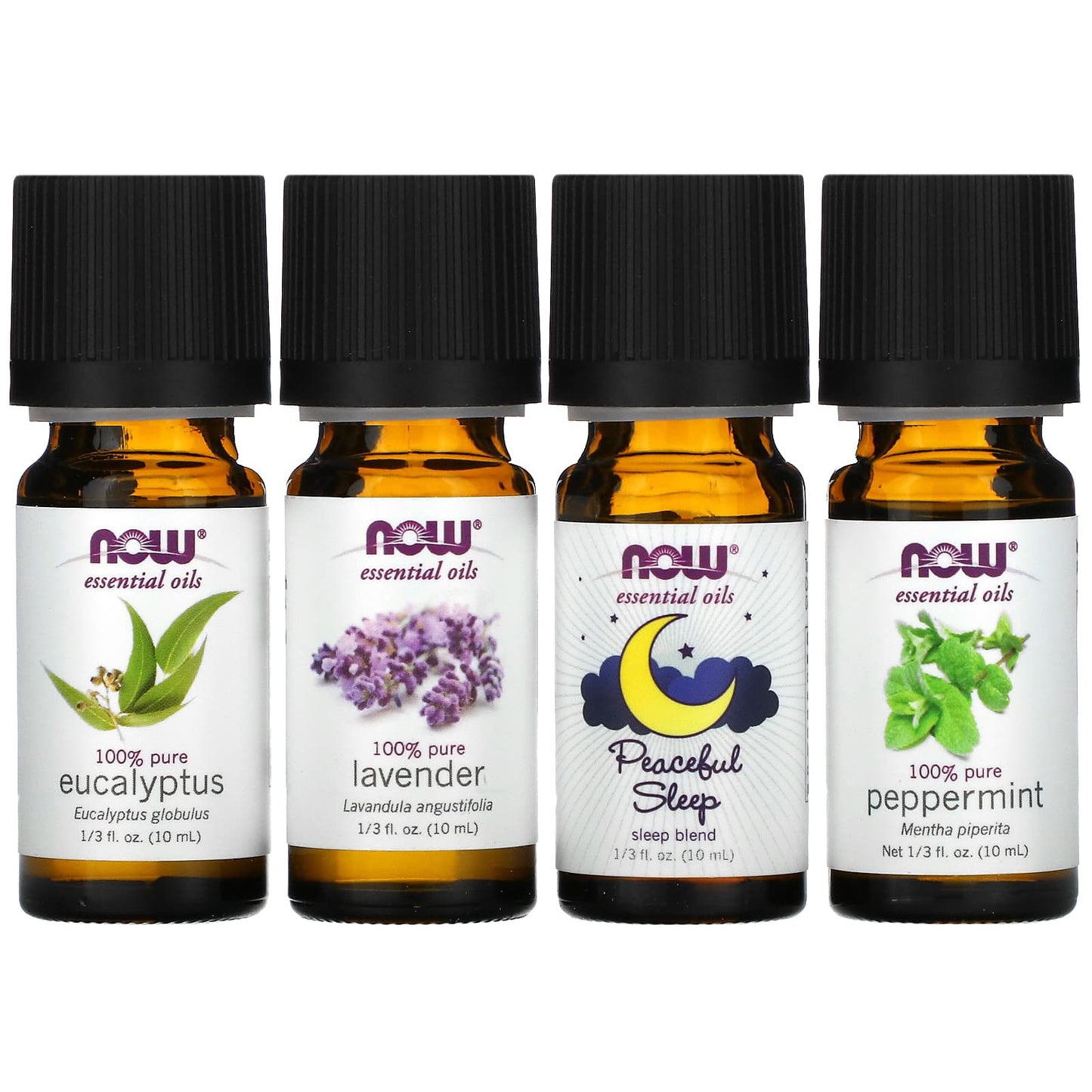 Now Foods, Let There Be Peace & Quiet Essential Oil Relaxing Kit, RELAXING oil UPC 733739076533 | HiLife Vitamins