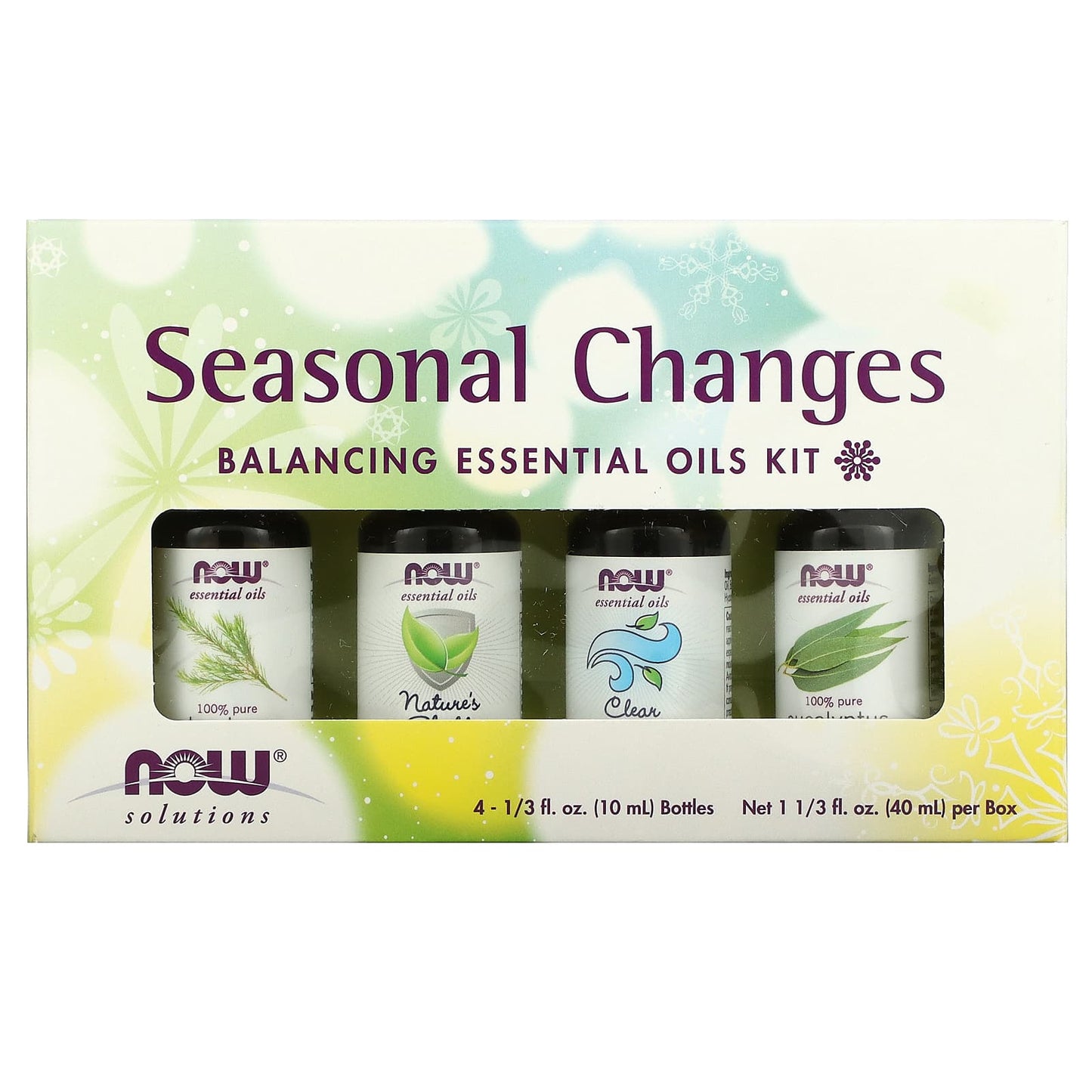 Now Foods, Seasonal Changes Essential Oil Kit, EO oil UPC 733739076564 | HiLife Vitamins