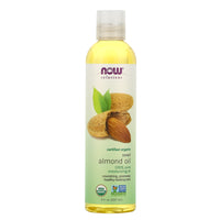 Now Foods, Organic Almond Oil, 8 OZ oil UPC 733739076588 | HiLife Vitamins
