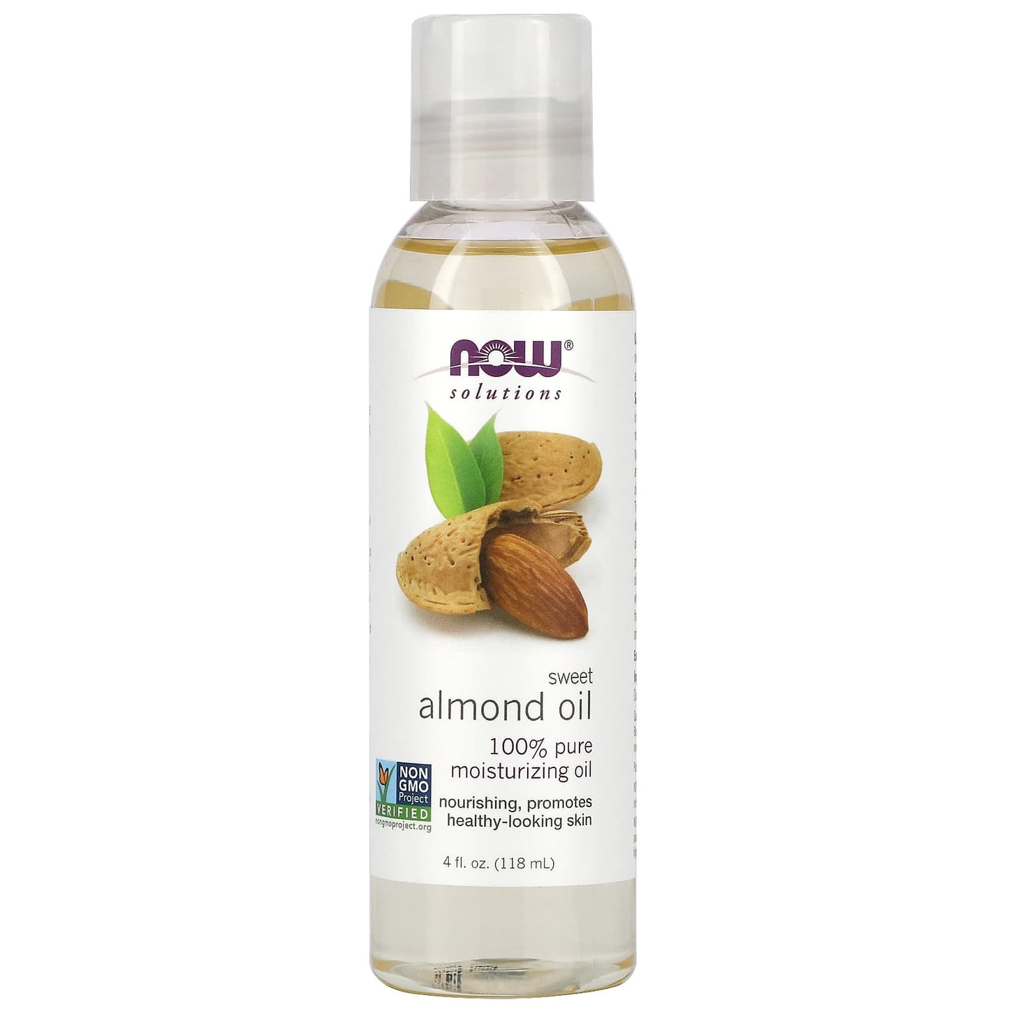 Now Foods, Almond Oil Sweet, 4 OZ oil UPC 733739076601 | HiLife Vitamins
