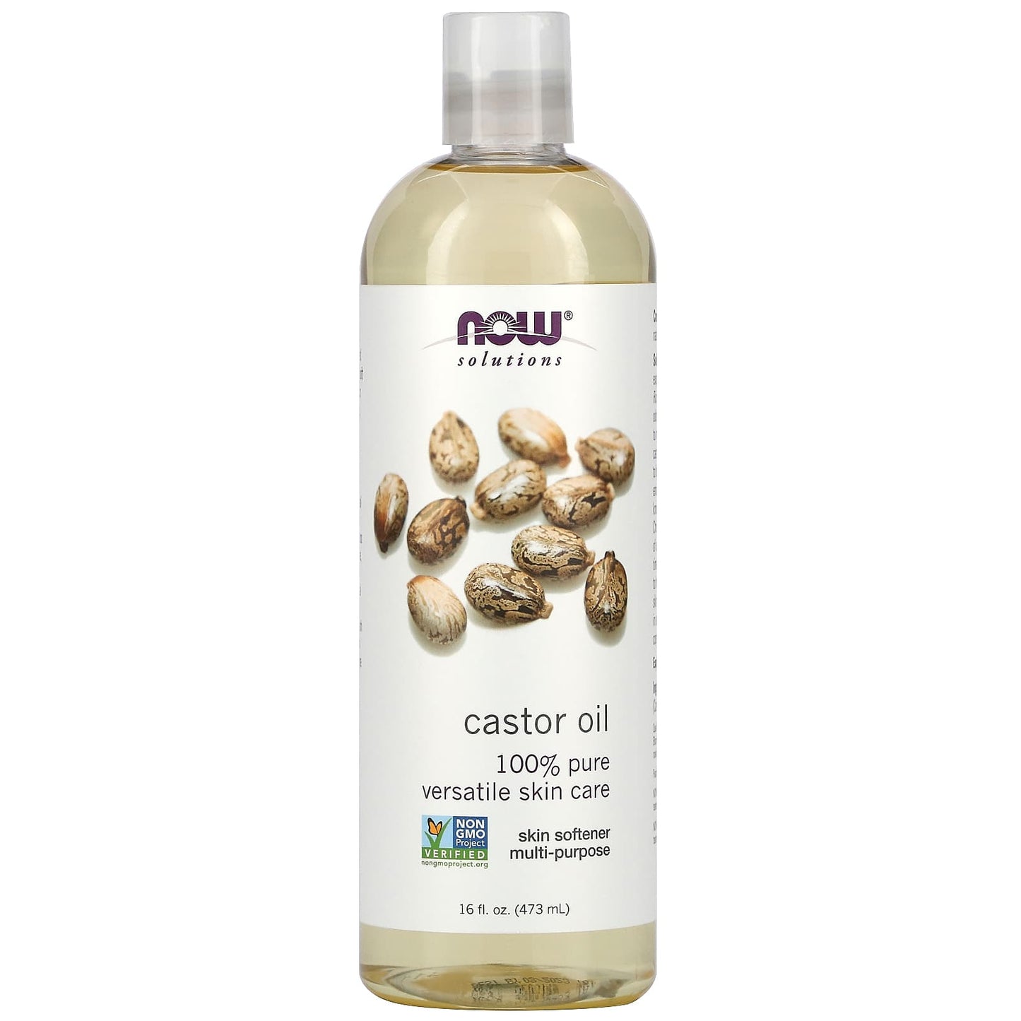 Now Foods, Castor Oil, 16 OZ oil UPC 733739076755 | HiLife Vitamins