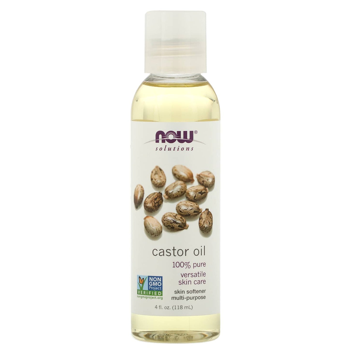 Now Foods, Castor Oil, 4 OZ oil UPC 733739076793 | HiLife Vitamins
