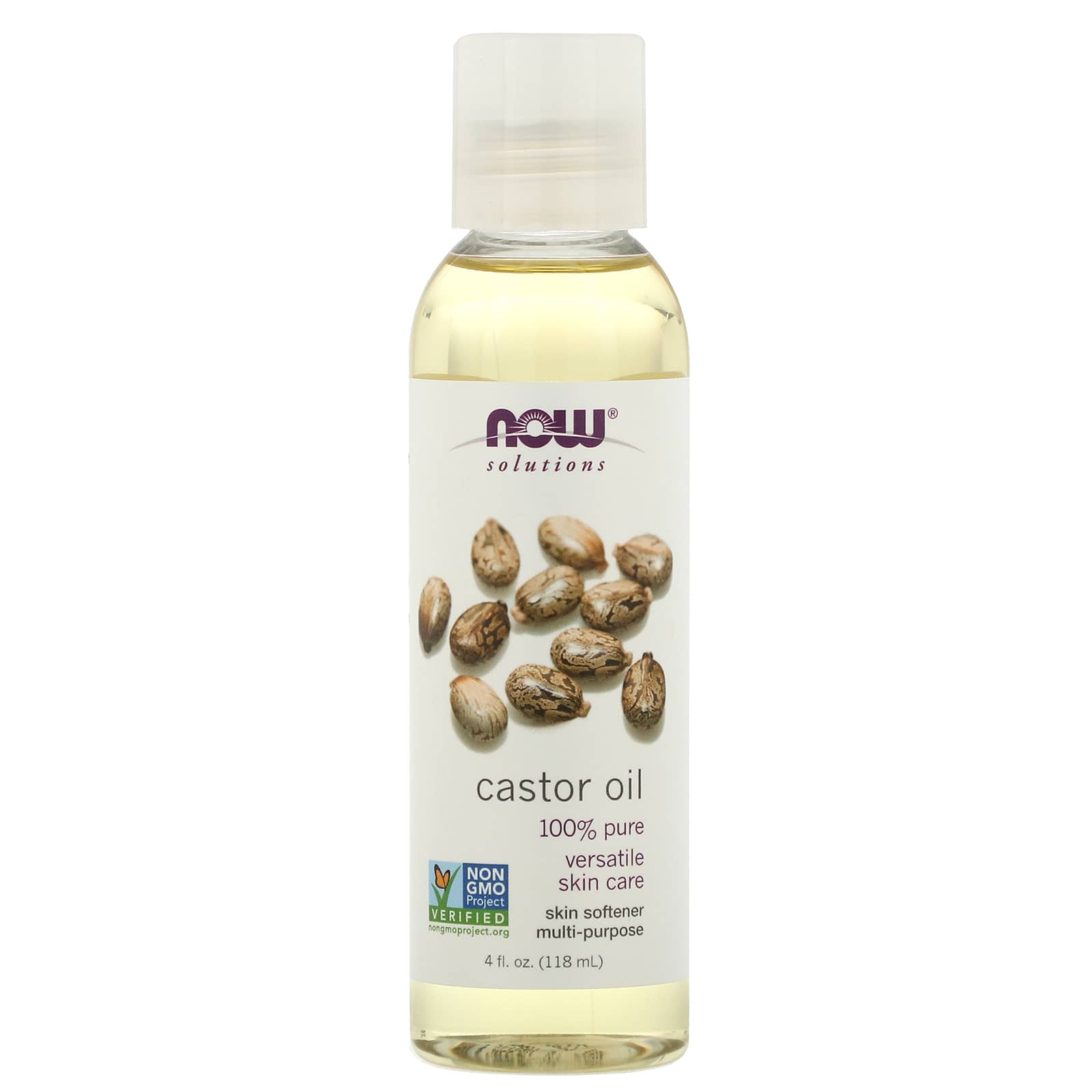 Now Foods, Castor Oil, 4 OZ oil UPC 733739076793 | HiLife Vitamins