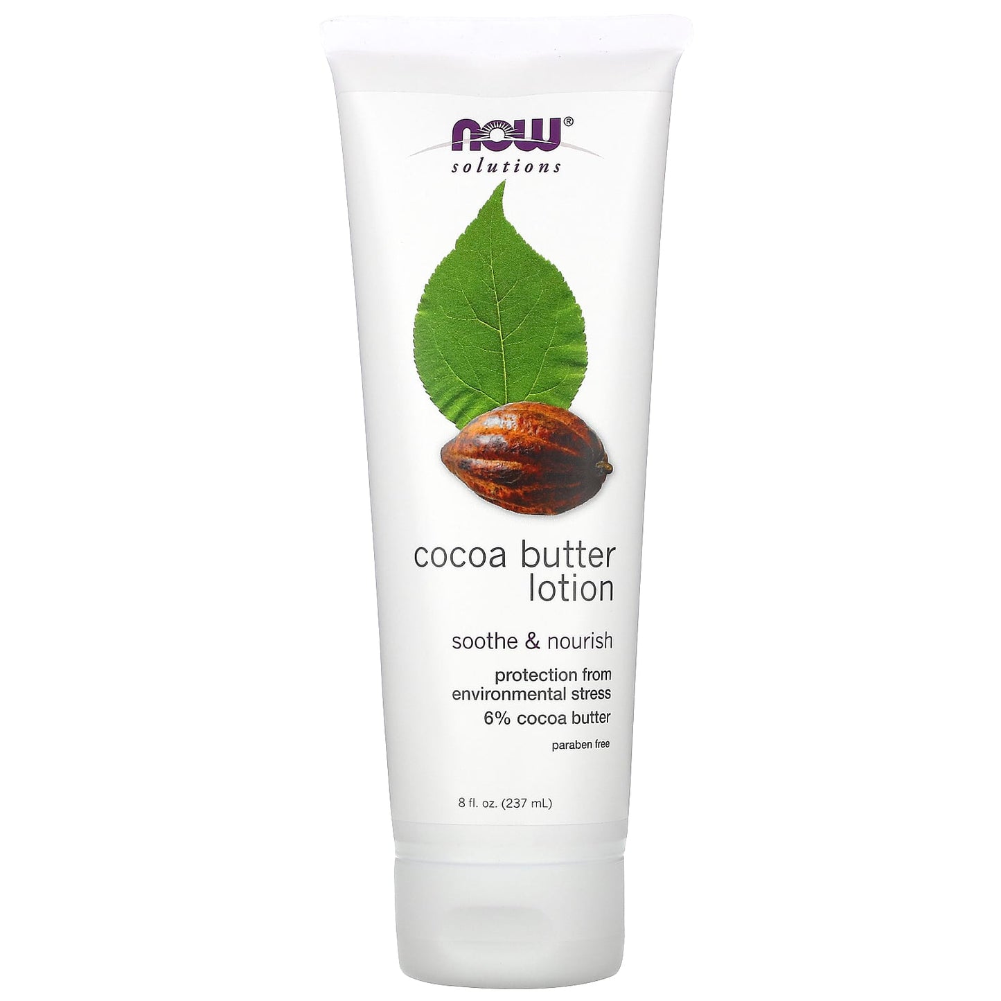 Now Foods, Cocoa Butter Lotion, FL OZ OZ UPC 733739076823 | HiLife Vitamins