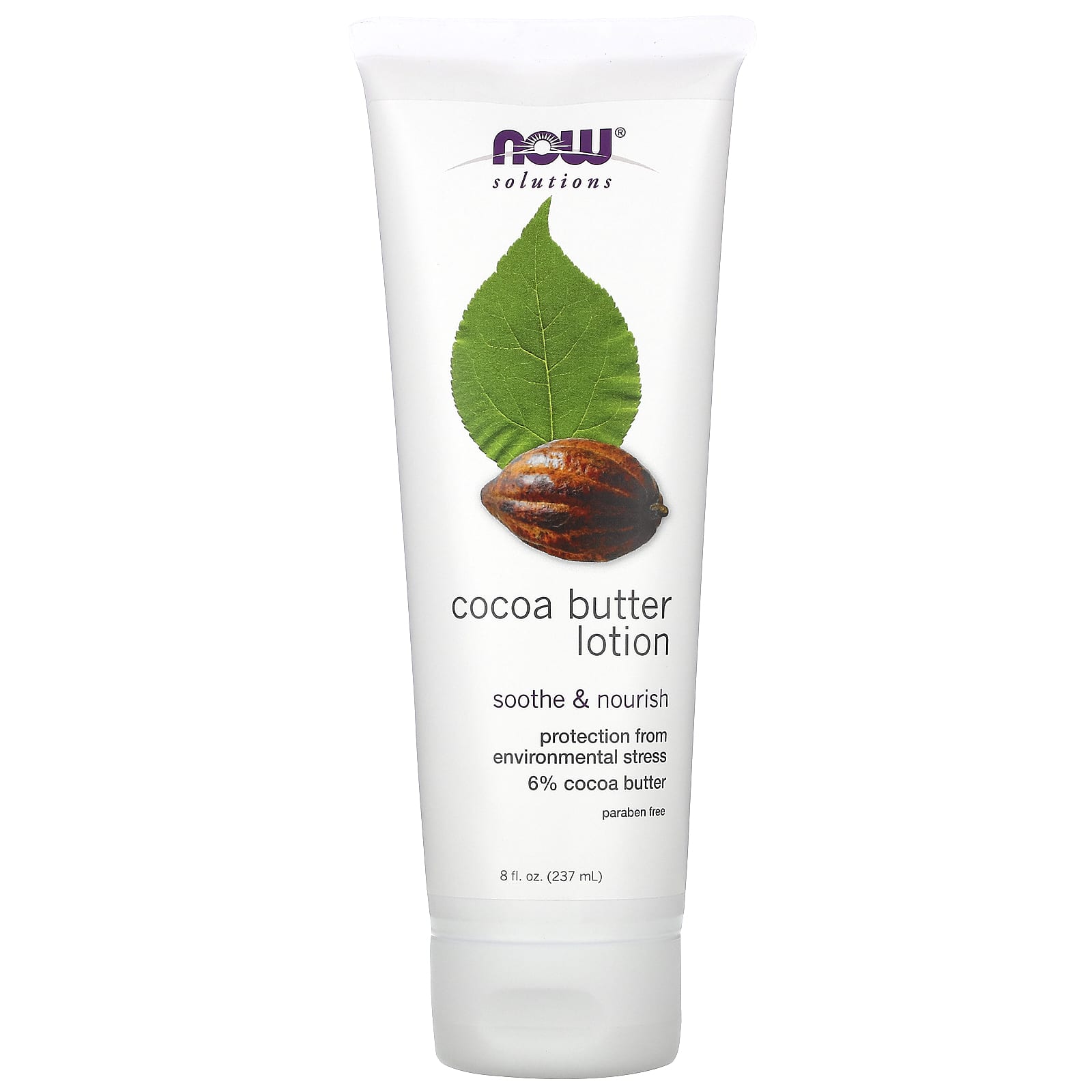Now Foods, Cocoa Butter Lotion, FL OZ OZ UPC 733739076823 | HiLife Vitamins