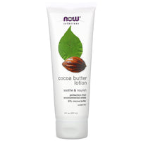 Now Foods, Cocoa Butter Lotion, FL OZ OZ UPC 733739076823 | HiLife Vitamins
