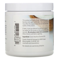 Now Foods, Coconut Oil Deodorized, 7 OZ oil UPC 733739076830 | HiLife Vitamins