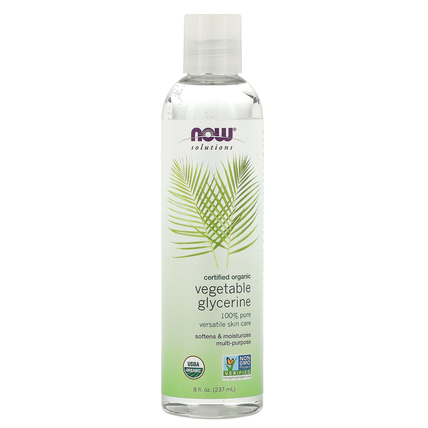 Now Foods, ORGANIC VEGETABLE GLYCERIN, 8 OZ UPC 733739076847 | HiLife Vitamins
