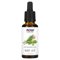 Now Foods, Ear Oil, 1 Fl. Oz UPC 733739076861 | HiLife Vitamins