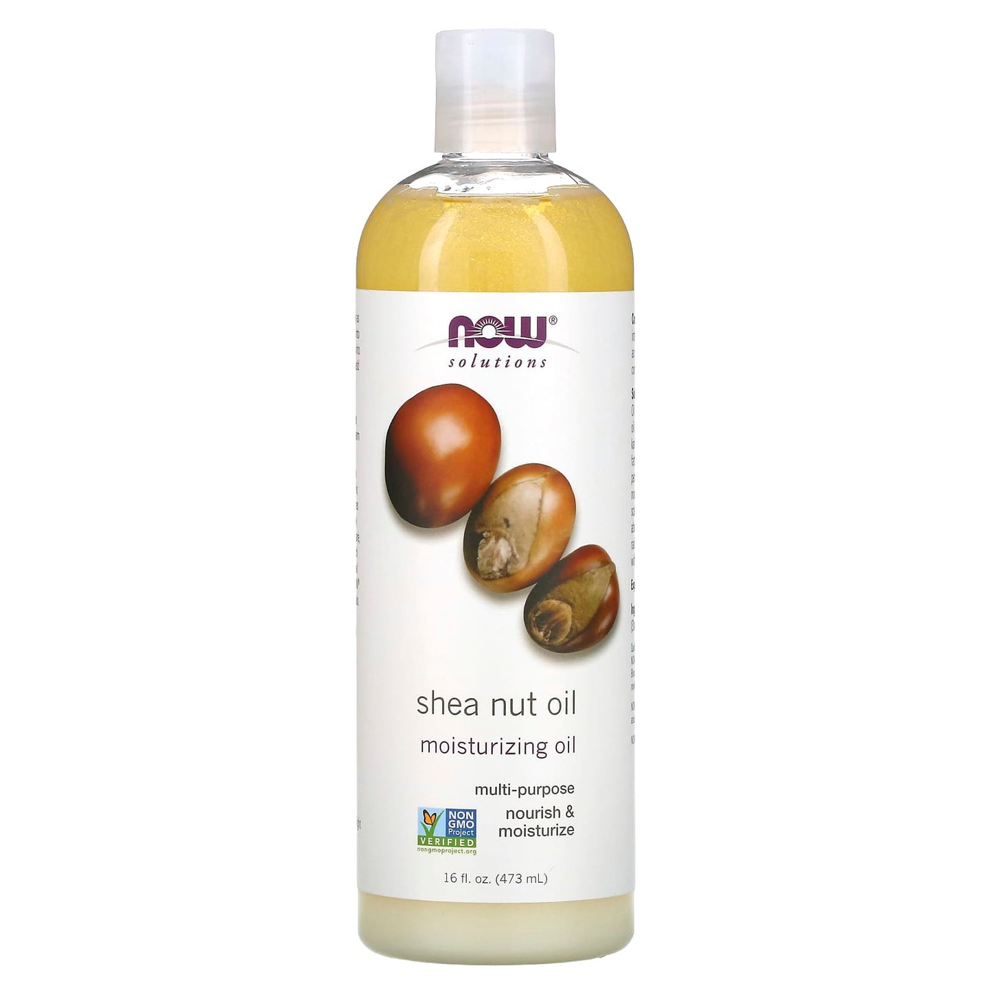 Now Foods, Shea Nut Oil, 16 fl oz UPC 733739077028 | HiLife Vitamins