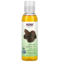 Now Foods, Jojoba Oil Organic, 4 OZ oil UPC 733739077134 | HiLife Vitamins