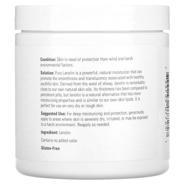 Now Foods, Pure Lanolin, 7 oz UPC 733739077257 | HiLife Vitamins