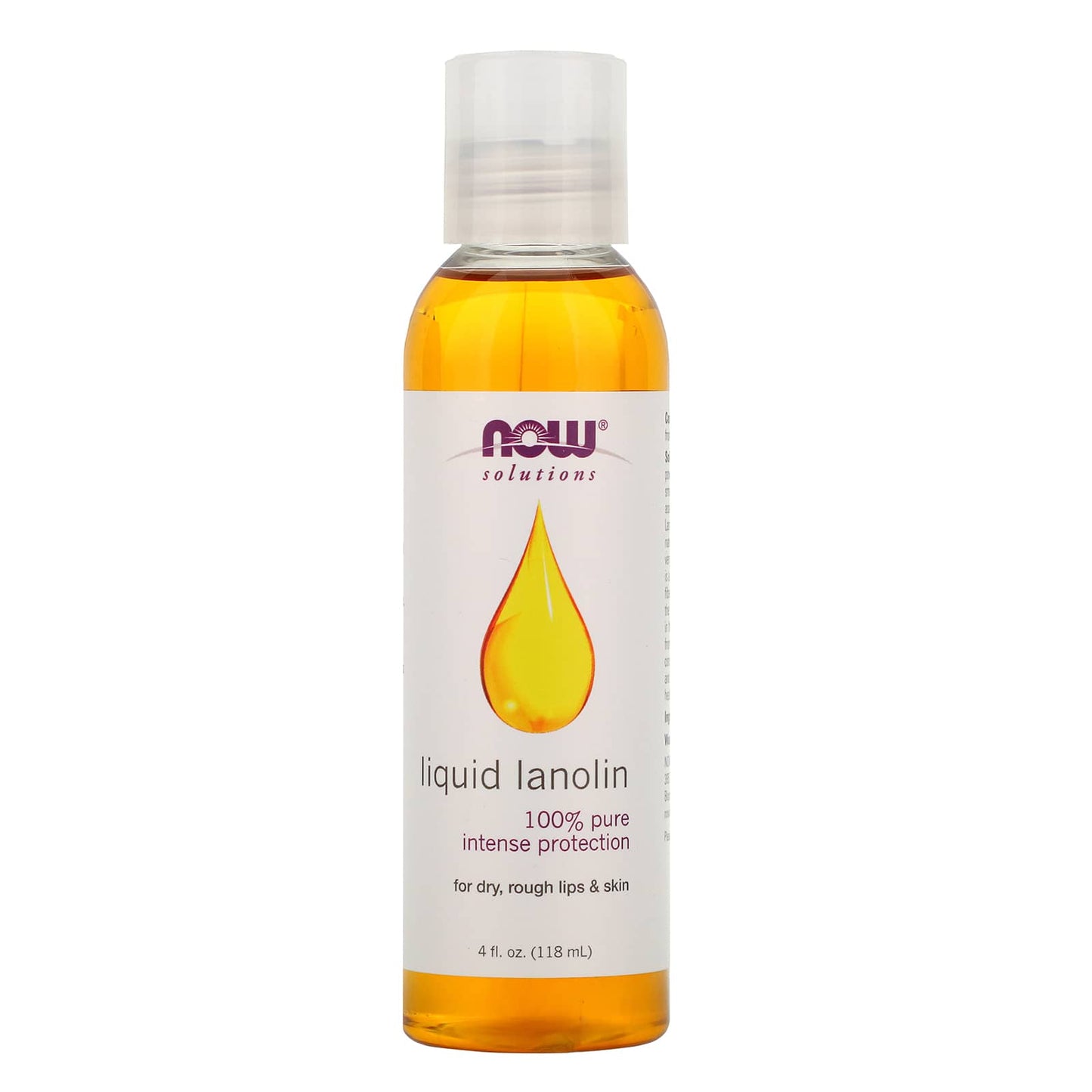 Now Foods, Lanolin Pure, 4 OZ Liquid UPC 733739077301 | HiLife Vitamins