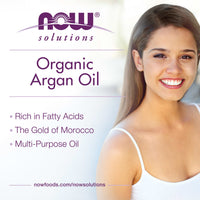 Now Foods, Certified Organic Argan Oil, 2 OZ oil UPC 733739077349 | HiLife Vitamins