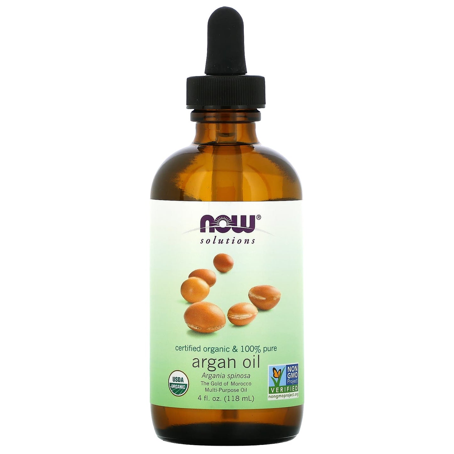 Now Foods, Organic Argan Oil, 4 OZ oil UPC 733739077363 | HiLife Vitamins