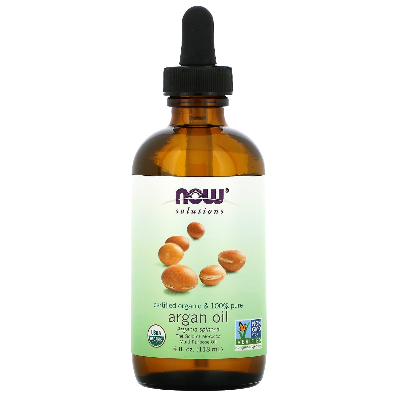 Now Foods, Organic Argan Oil, 4 OZ oil UPC 733739077363 | HiLife Vitamins