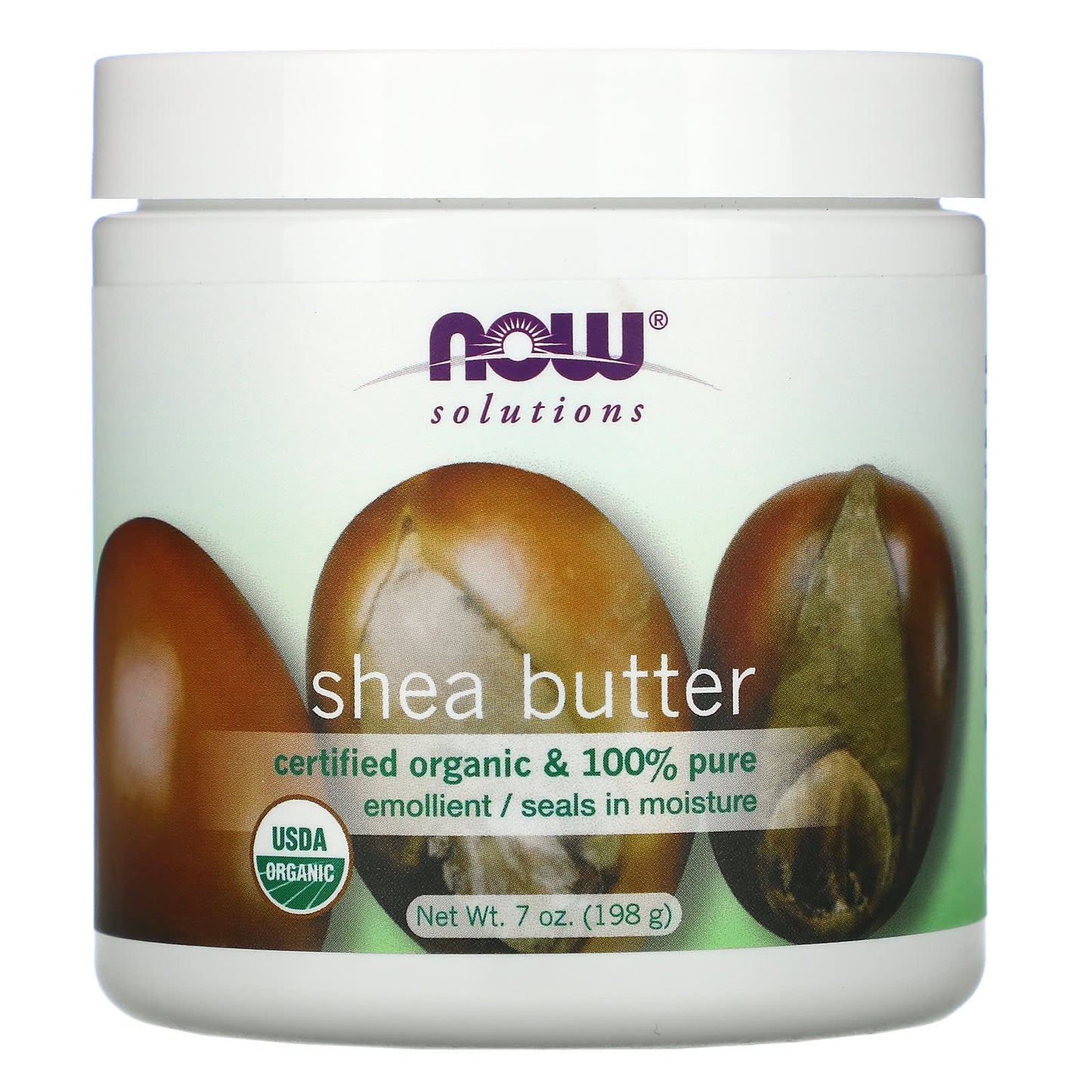 Now Foods, Organic Shea Butter, 7 OZ OZ UPC 733739077561 | HiLife Vitamins