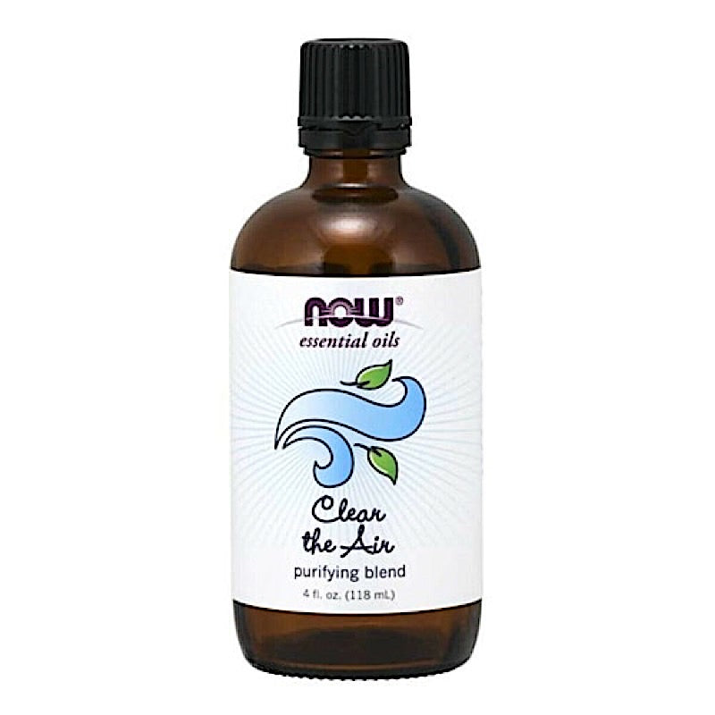 Now Foods, CLEAR THE AIR PURIFYING OIL BLEND, 4 Oz UPC 733739077752 | HiLife Vitamins