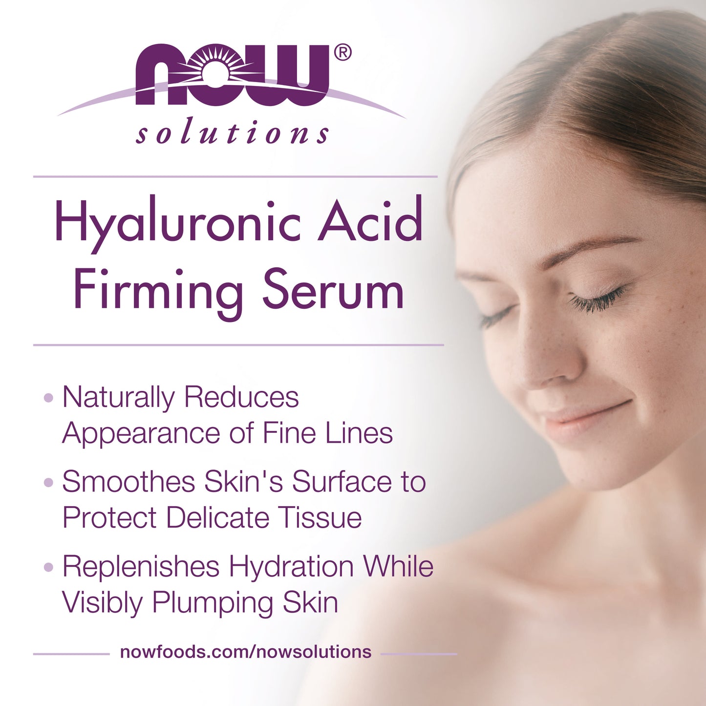 Now Foods, Ha Firming Serum, 1 OZ OZ UPC 733739077882 | HiLife Vitamins