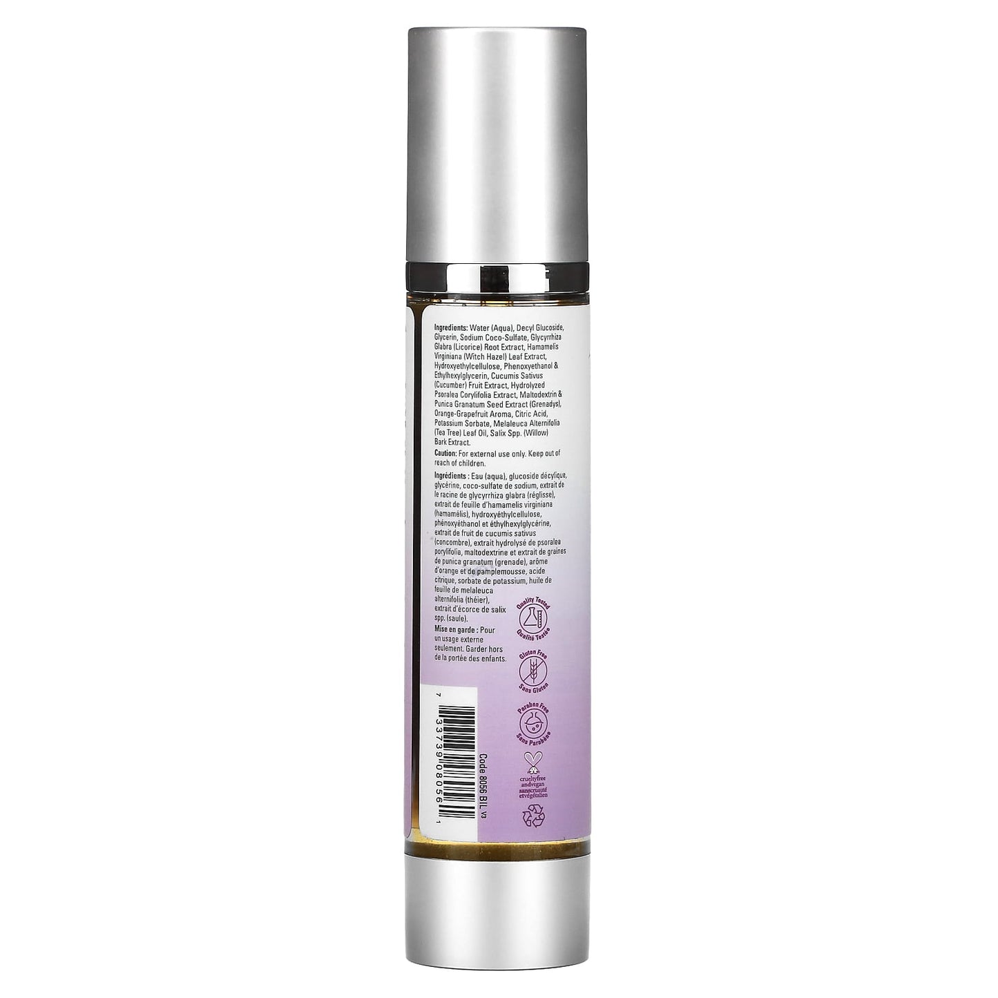 Now Foods, BLEMISH CLEAR GEL CLEANSER 4, 4 OZ UPC 733739080561 | HiLife Vitamins