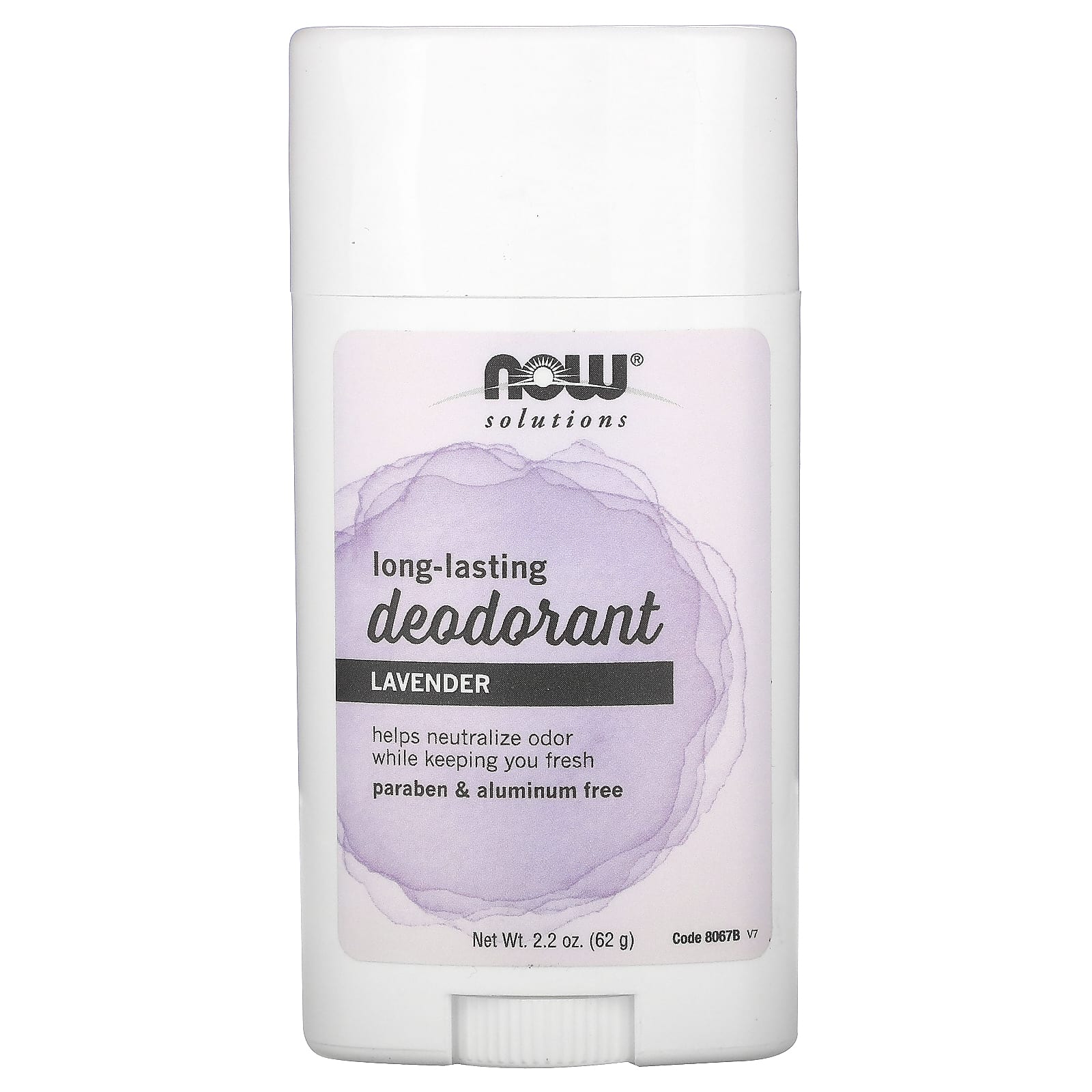Now Foods, Deodorant Stick Long Lasting, 2.2 OZ OZ UPC 733739080677 | HiLife Vitamins