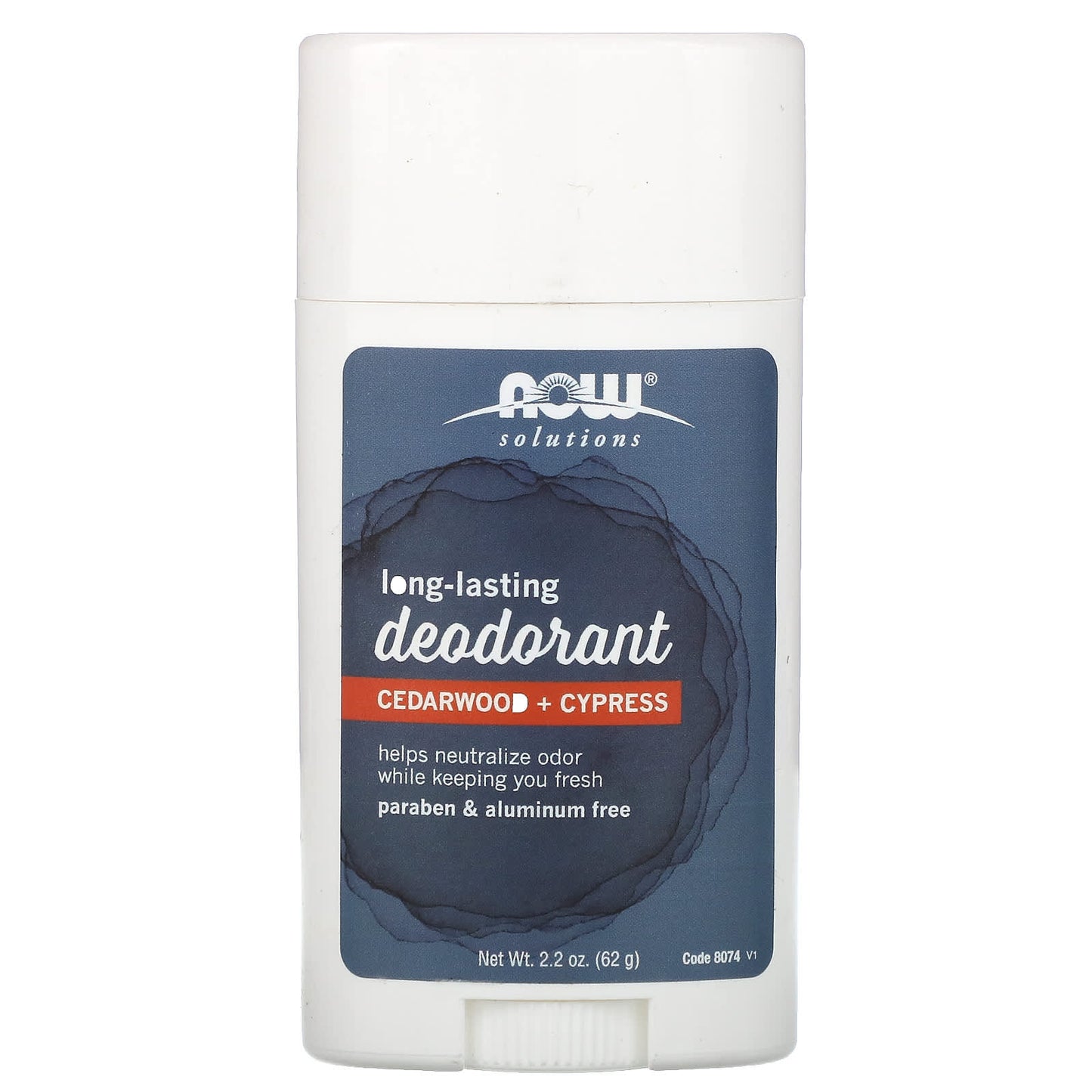 Now Foods, LONG-LASTING DEOD STICK CEDARWOOD + CYPRESS, 2 OZ UPC 733739080745 | HiLife Vitamins