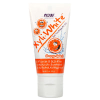 Now Foods, Kid's Xyliwhite(Tm) Orange Toothpaste, OZ TUBE OZ UPC 733739080899 | HiLife Vitamins