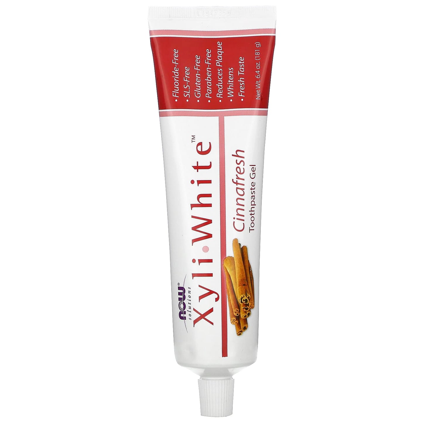 Now Foods, Xyliwhite Natural-Cinnamon Toothpaste, 6.4 Oz UPC 733739080929 | HiLife Vitamins