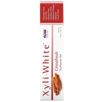 Now Foods, Xyliwhite Natural-Cinnamon Toothpaste, 6.4 Oz UPC 733739080929 | HiLife Vitamins