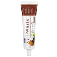 Now Foods, Xyliwhite Coconut Oil Toothpaste, 6.4 OZ oil UPC 733739081025 | HiLife Vitamins