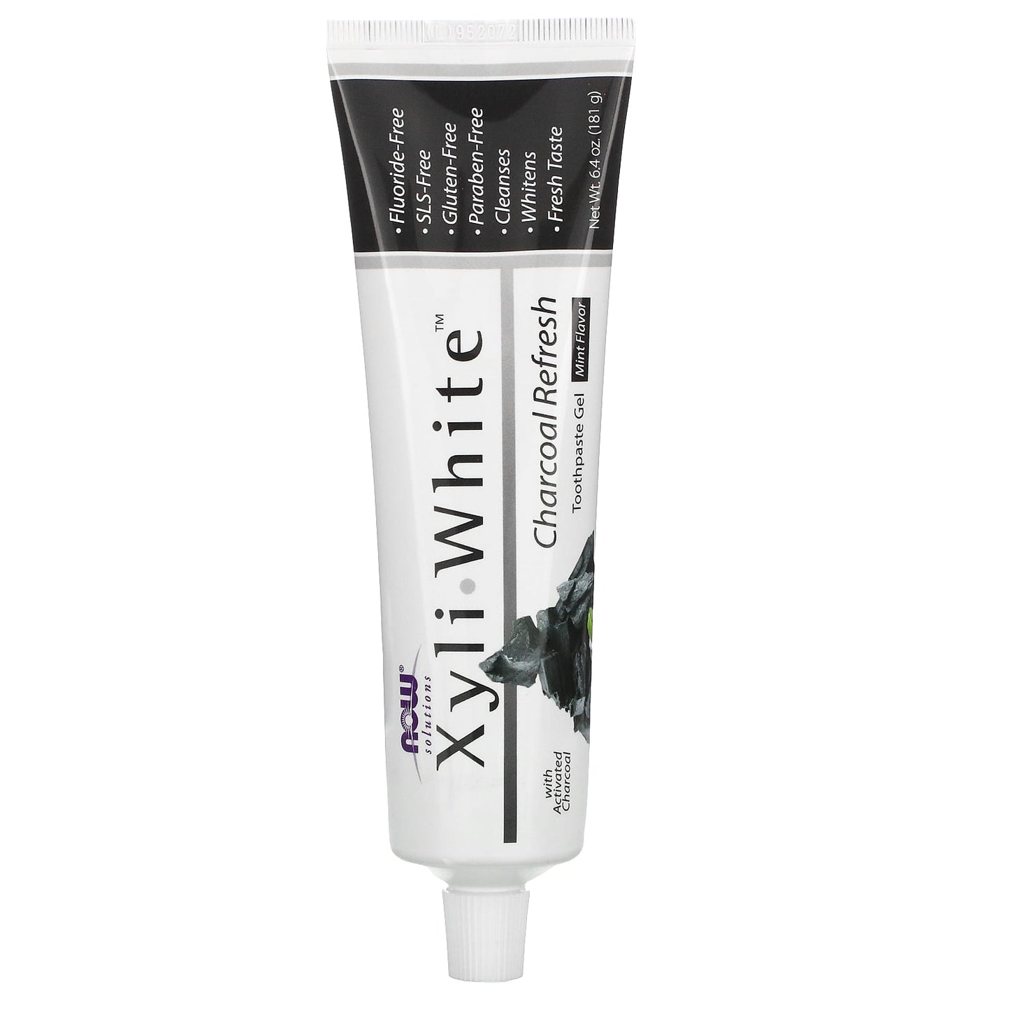 Now Foods, Xyliwhite Charcoal Refresh Toothpaste Gel, 6.4 Oz UPC 733739081056 | HiLife Vitamins
